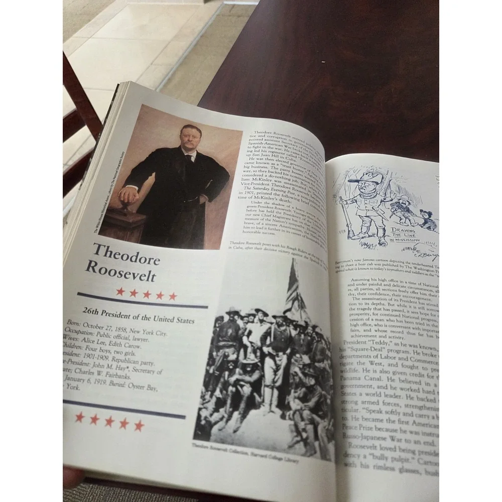 The Presidents Funk & Wagnalls Special Edition 1993 US History Reference (16-7)